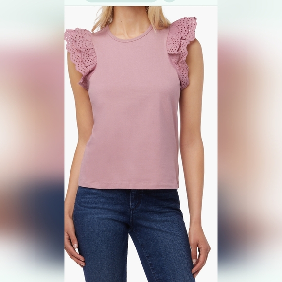 Gorgeous NWT Nordstrom Joe's Blush Blouse, Small - Picture 2 of 8